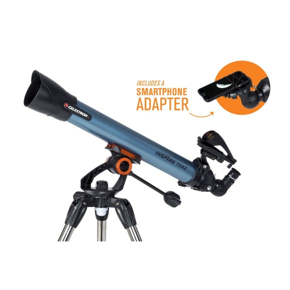 Telescópio refractor Celestron Inspire 70AZ