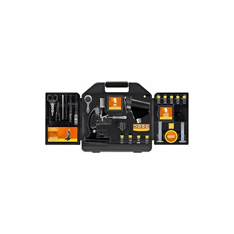 Comprar kit Microscópio National Geographic 300x 1200x com caixa 9118100  Online