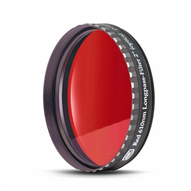 Filtro rojo 610 nm 2"